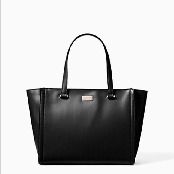 KATE SPADE regatta court vita black soft leather - Picture 4 of 7